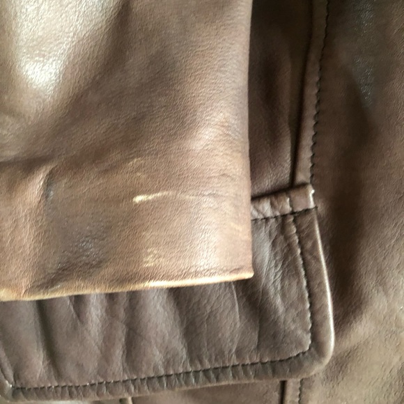 Ruggier 1969 taupe leather jacket 42 - Picture 6 of 6